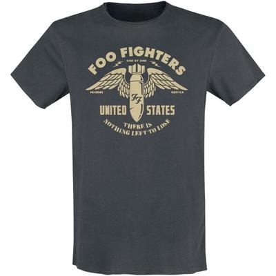 Crew Neck T - Shirt with Foo Fighters Retro Ammo Wing Creative - Inspired Graphic Featuring Rock Art for Fans