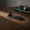 Desktop Statue for Incense Holder with Catch Tray, Archer Warrior Figurine Burner, 3D Printed Handcrafted Home Fragrance Accessory Decorative
