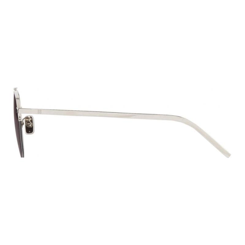 Givenchy Personality Trend Alloy Frame Aviator Sunglasses Unisex Silver