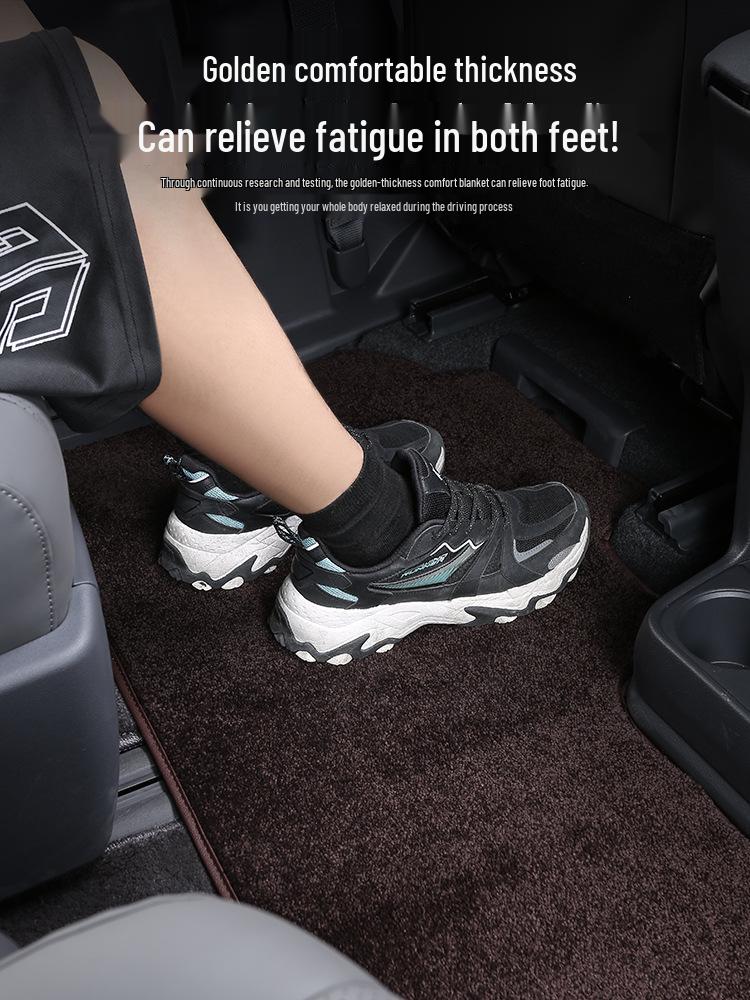 Toyota Sienna Middle Row Starry Sky Carpet Floor Mats for Gravia Decoration