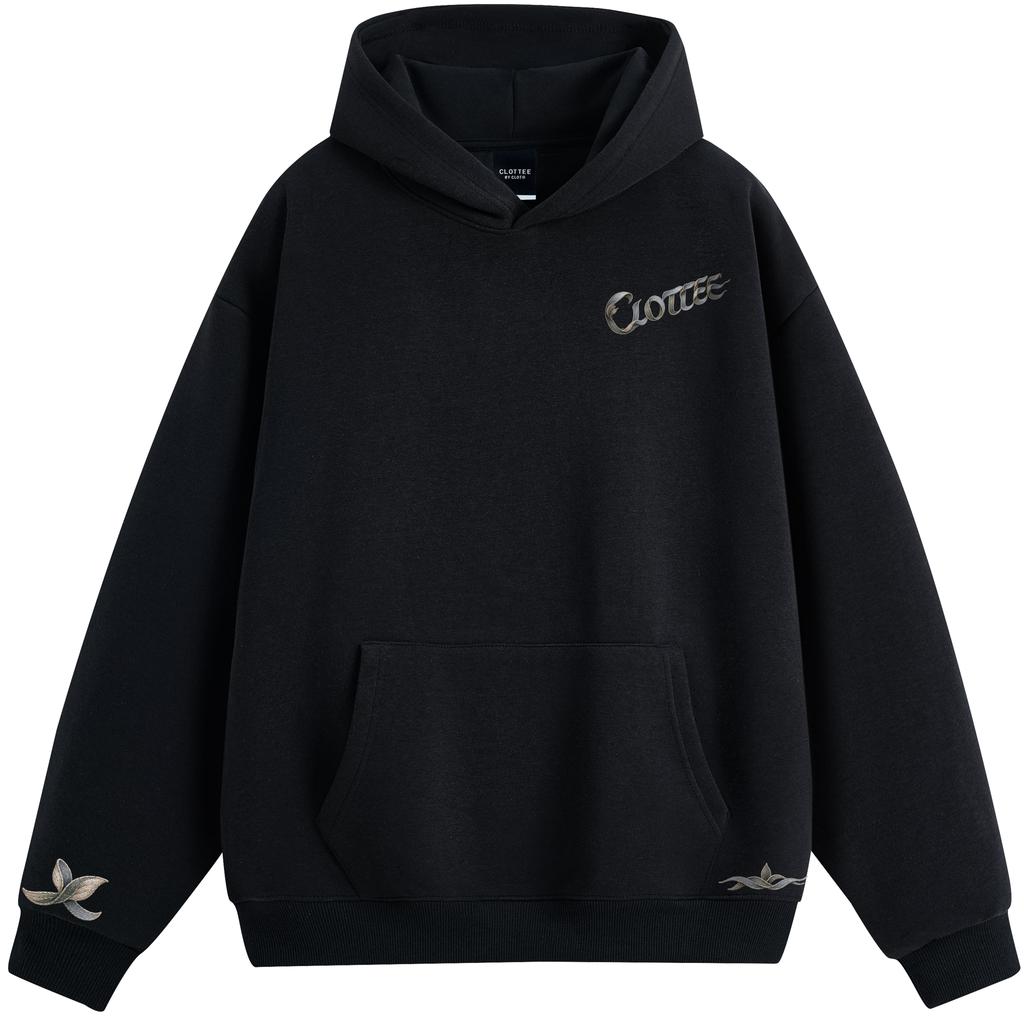 CLOT Sweatshirts Unisex Hooded Non Detachable Moderate Straight Fit EL2630120G130045-P1