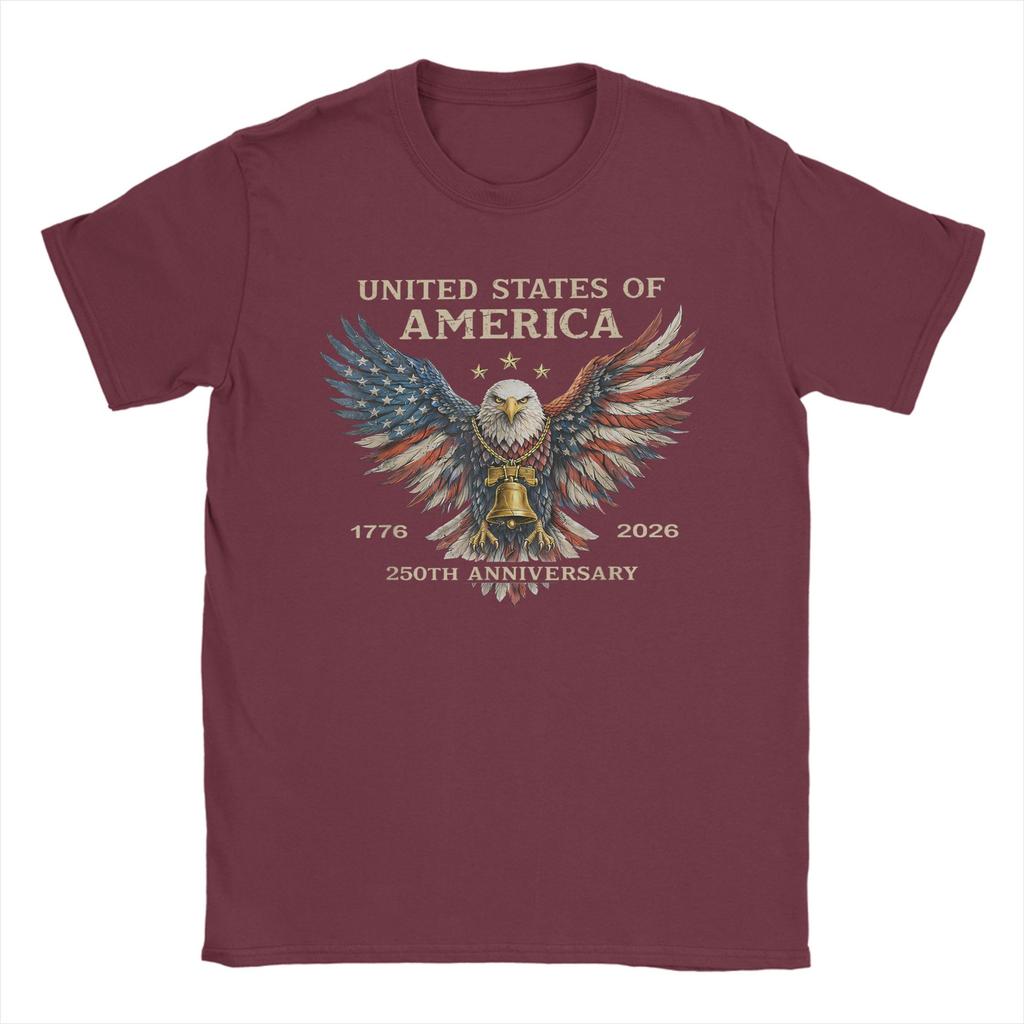 Oversized T Shirt Summer 250 Years 17762026 250th Anniversary Popular T Shirts Cotton Tshirt for Unisex Short Sleeve Clothes