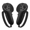 2Pcs VR Controller Cases Uninterrupted Signal Anti-shock Tasteless Anti-fall Textured Surface Protective Silicone VR Controller Protective Covers