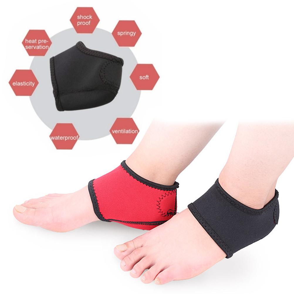 1 Paar Damen Herren Plantarfasziitis Socken für Achillessehnenentzündung Hühneraugen Fersensporn Rissige Fersen Polster Fußpflege