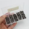 251pcs Connector Bearing Solid Connectors with Fishing Snap High Strength Ball Clips Rotating Swivel Locks Set