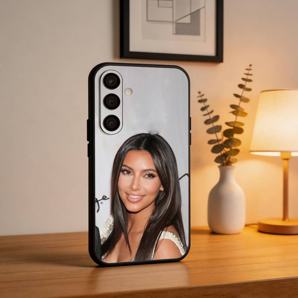 K-Kim K-Kardashian Phone Case For Samsung A73,72,71,53,52,51,22,91,80, Soft Black Cover Samsung a71 5g