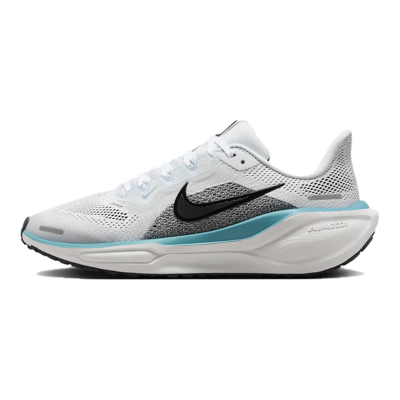 

Nike Air Zoom Pegasus 41 GS Grade School White Dusty Cactus Glacier Blue Black FN5041-103 38.5