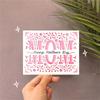 Mom Flower Cutting Dies for Photo Scrapbooking Card Making Decorations Embossing Stencils Carbon Steel Die Cuts