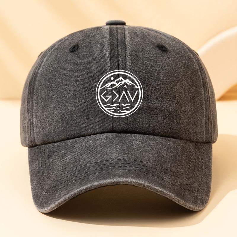 A fashionable letter printed baseball cap, versatile outdoor casual duckbill cap, travel hat чёрный