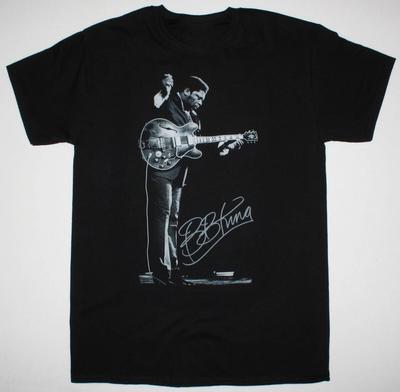 BB King In Concert Maglietta da Uomo Nera Unisex Taglia S-3XL