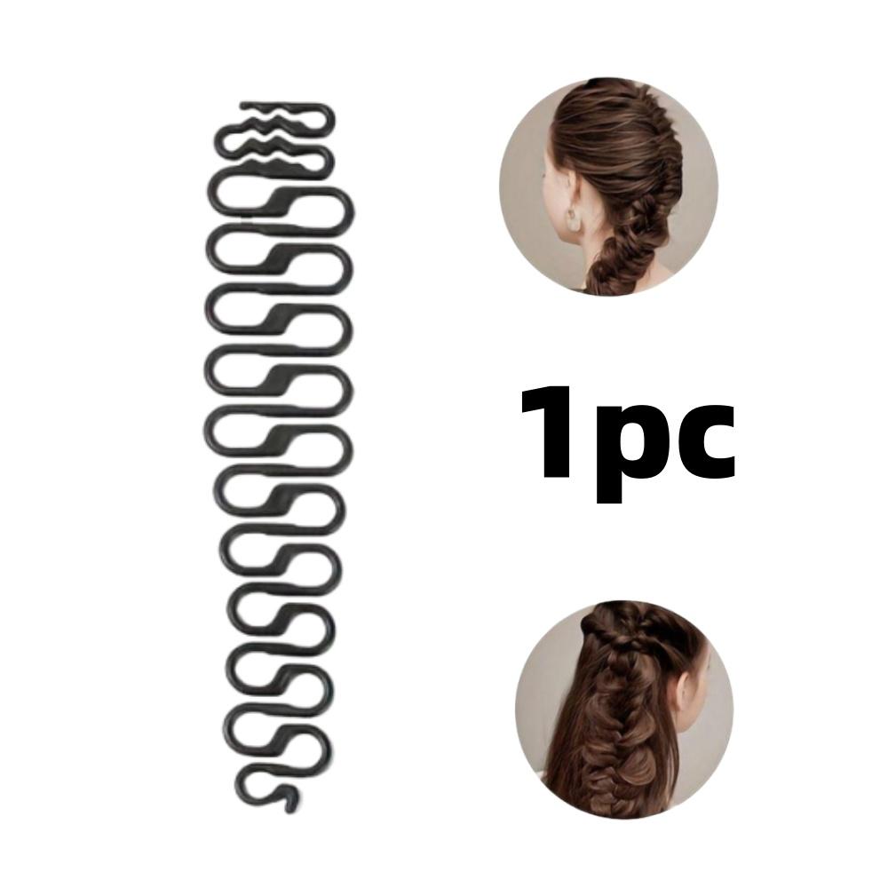 

Инструмент для плетения волос своими руками, набор для плетения «рыбий хвост», простой ленивый брайдер для женщин, для всех типов волос, аксессуар для укладки в виде конского хвоста и банта