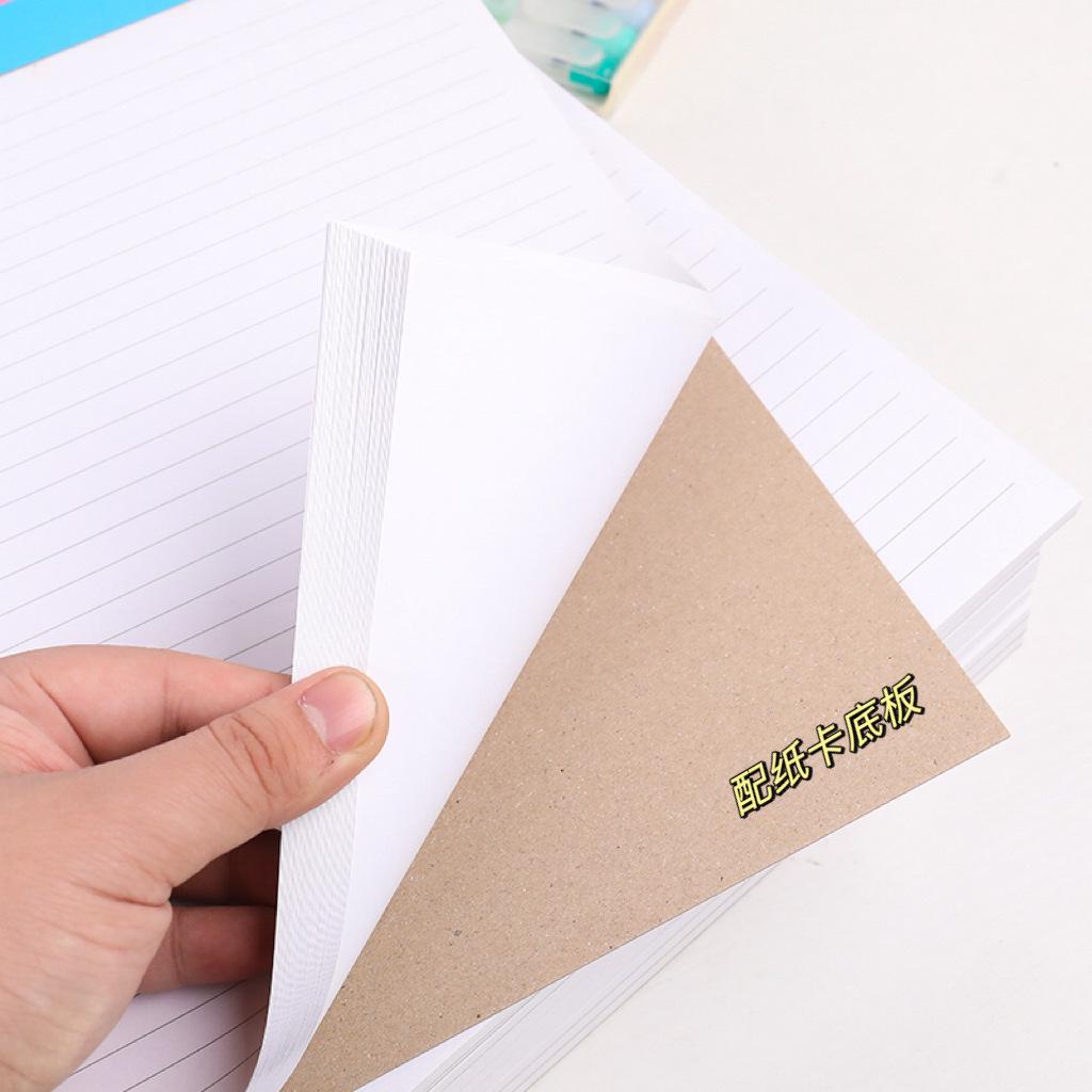 Tearable A4 Draft Notepad with Horizontal Lines