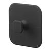 Jitsugyo Magnet Kitchen Silicone Sponge Black W9.5 X D9.5 X H3cm Tower Dishwasher Safe Floating Storage Dish Washing 1845