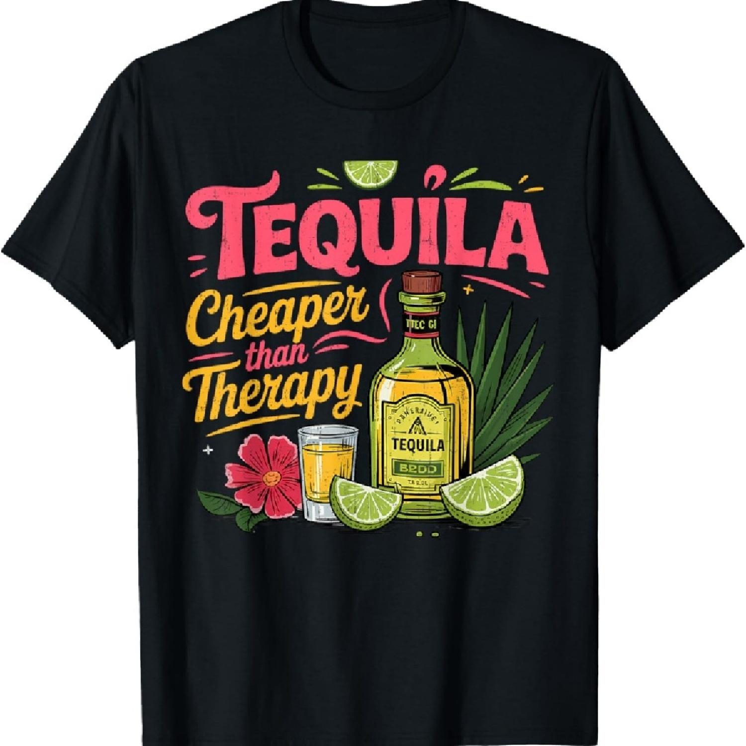 

Funny Tequila Drinking Cinco De Mayo Mexican Party Men Women T-Shirt S