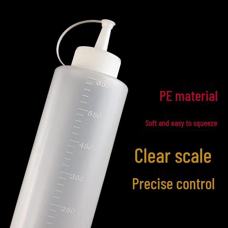 ZISIZ Plastic Squeeze Sauce Bottle