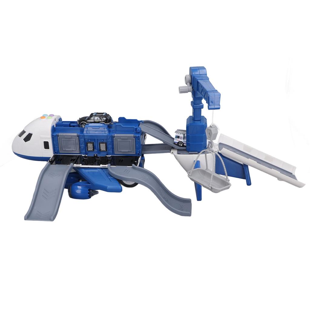 Jucărie de avion supradimensionată, puzzle multifuncțional, jucărie de avion transformabilă cu slot de depozitare pentru