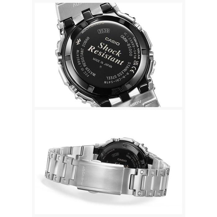 [Casio] G-Shock GMW-B5000BT-1JF Full Metal Bluetooth Solar Watch - Black/Silver