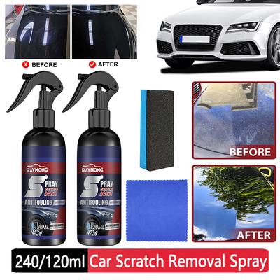 420/120ml Car Scratch Removal Nano Spray Hydrophobic Coating Waterproof Car Wax Liquid Long Lasting Polishing Maintenance