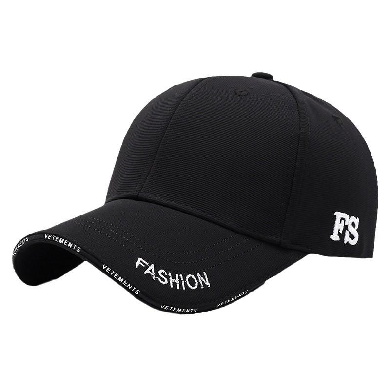 Baseball Cap Children's New Autumn Embroidery Letter Cap Men's Wide Brim Face Small Outdoor Sun Hat