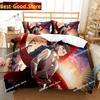 3D Anime Tokyo Ghoul Bedding Set Printed single Comforter Quilt Bed Cover Duvet Cover Pillow Case 3 Pieces Sets Kids Adult Size
