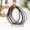 Bohemian Natural Stone Bead Choker Necklace Handmade Irregular Ladies Gemstones Beaded Jewelry Collar Party Friend Gift Femme