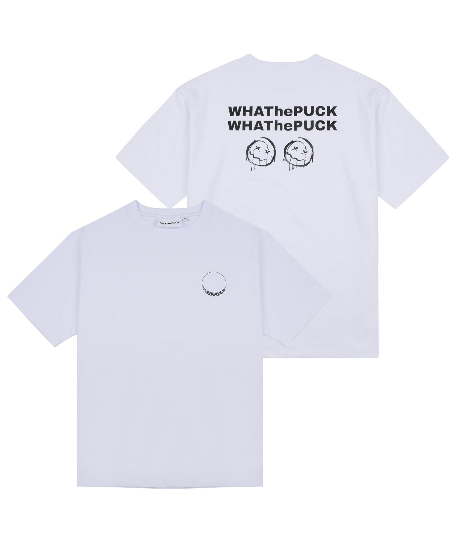 What The Fuck W Logo Smile X 2 T-Shirt White M