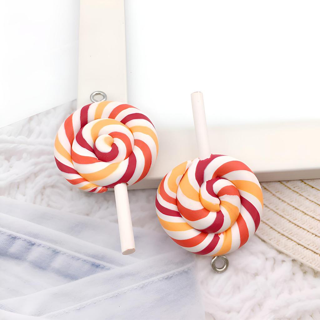 Bear Candy Resin Lollipop Pendant: Mix 32 DIY Jewelry & Toy Accessories Lucky Bag for Kids