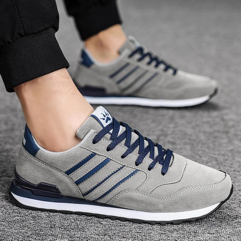 New Men's Casual Sports Shoes Spring and Autumn Lightweight Breathable Soft Sole Fitness Running Shoes Men's Casual Shoes