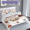 3pcs game Stardew Valley pattern bedding set duvet cover set includes duvet cover &pillowcases, perfect all season bedroom decoration & gift
