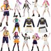 Nouveau costume de cosplay de chasseuse de sorcières pour filles vêtements imprimés assortis pour enfants
