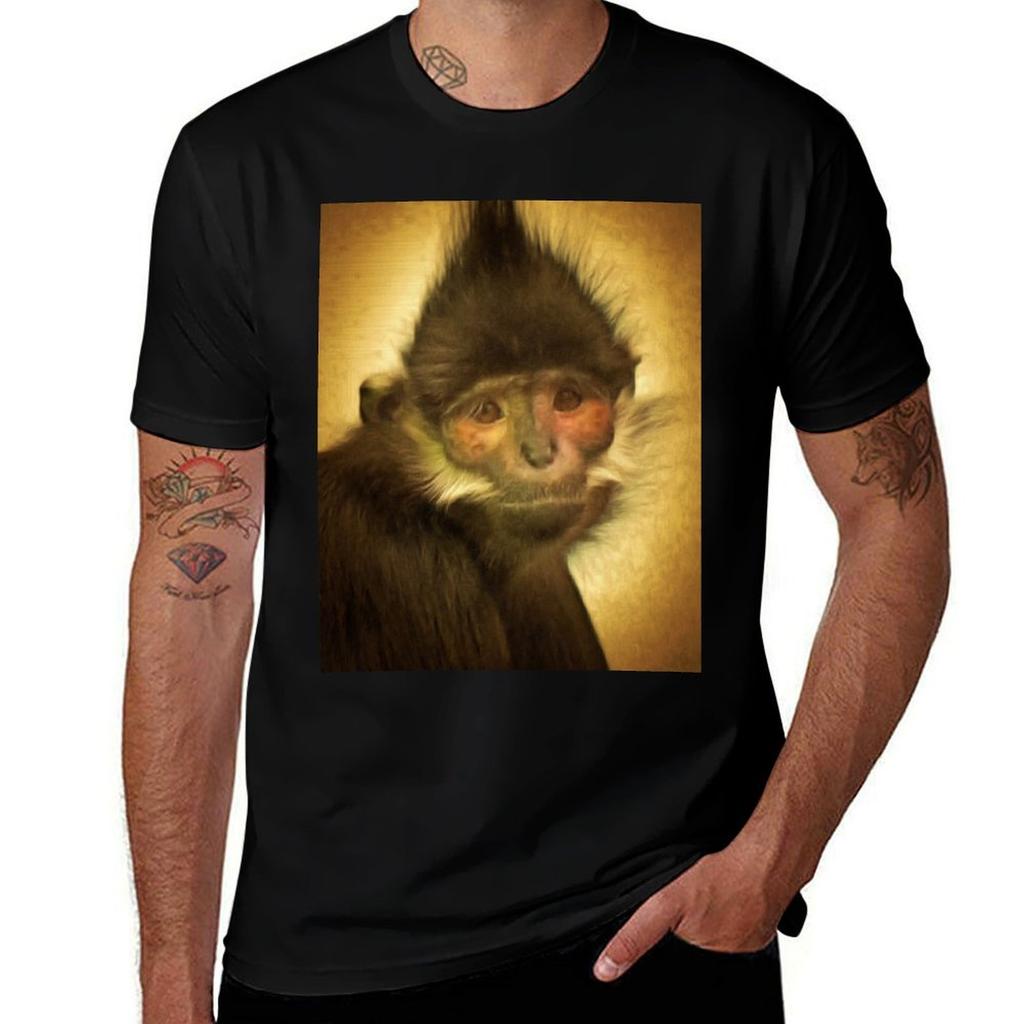 Franois Langur Tshirt Sporty Casual Quick Dry Tshirt