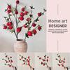 Simulation Artificial Fruits Flowers 7 Heads Artificial Plants  Garden Decoration