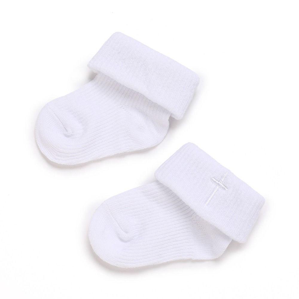 Baptism Baby Socks Cotton Photography Prop Sock New Lace Socks Infant