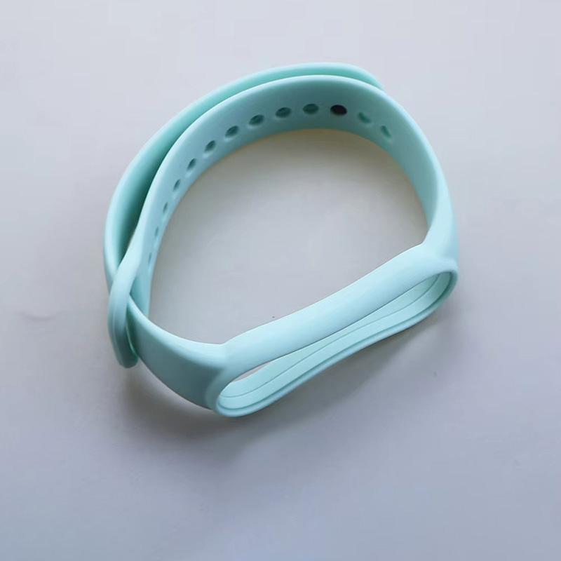 Suitable For Xiaomi Band 5 Silicone Strap Nfc Smart Band Sport Soft Skin Friendly Wear Resistant Waterproof Breathable
