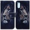 For Sony Xperia 5 V PU Leather Phone Cover Wallet Stand Pattern Printing Phone Case
