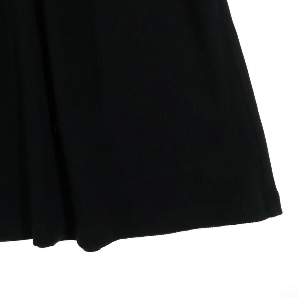 Mila Owen 24ss Long Sleeve Knit Long Dress Black 09WC0241124 Women Used