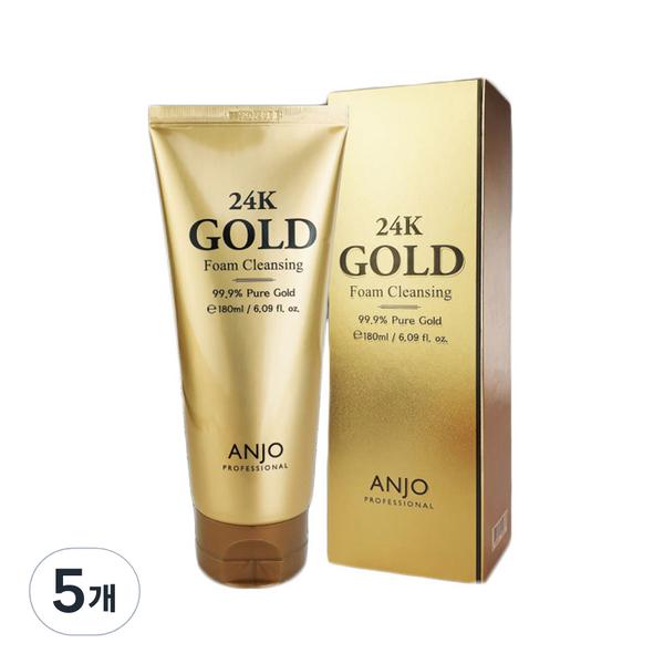 

Anju 24k Gold Foam Cleansing Известная корейская косметика, популярные продукты