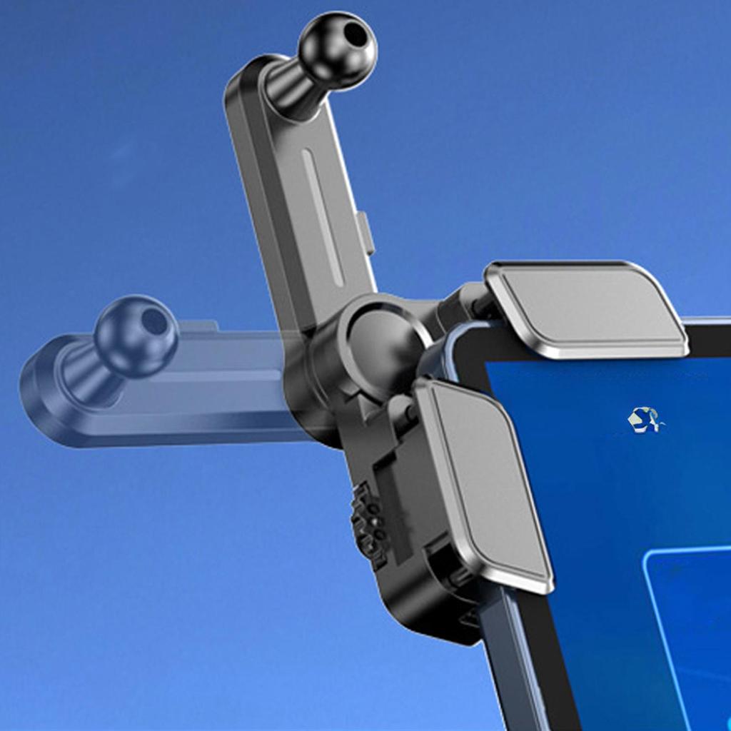 Car Console Screen Swivel Mount Screen Hinge Mount 4-Direction Adjustments Rotating Navigation Bracket Accessories for Men Women