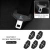Protezione fibbia cintura di sicurezza interna auto Tappetino in pelle antigraffio per Volvo XC40 XC60 XC70 XC90 V40 V60 V90 S60 S80 S90
