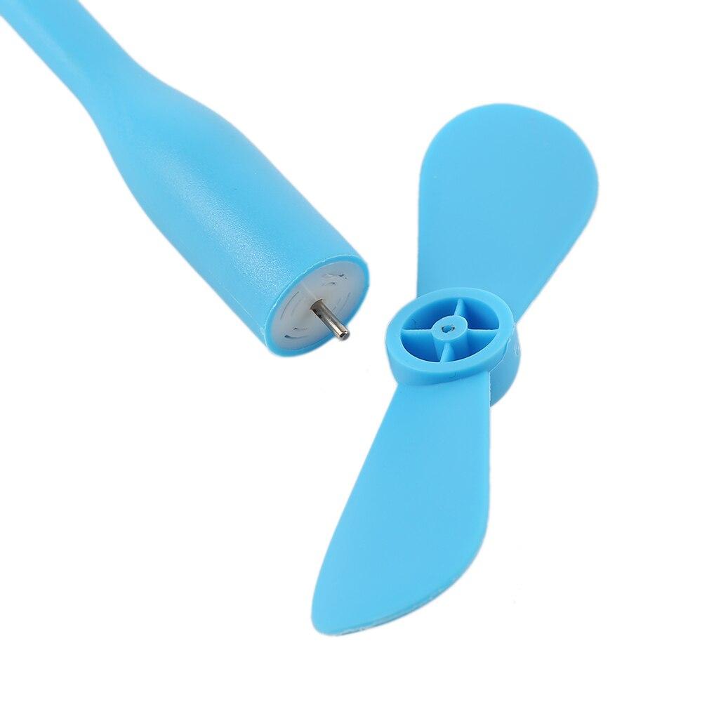 Mini USB Fan Flexible Bendable Fan For Power Bank Laptop PC AC Charger Portable Hand Fan For Computer Summer Gadget