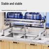 Yingbai 55cm Single-Layer Sink Storage & Dish Rack