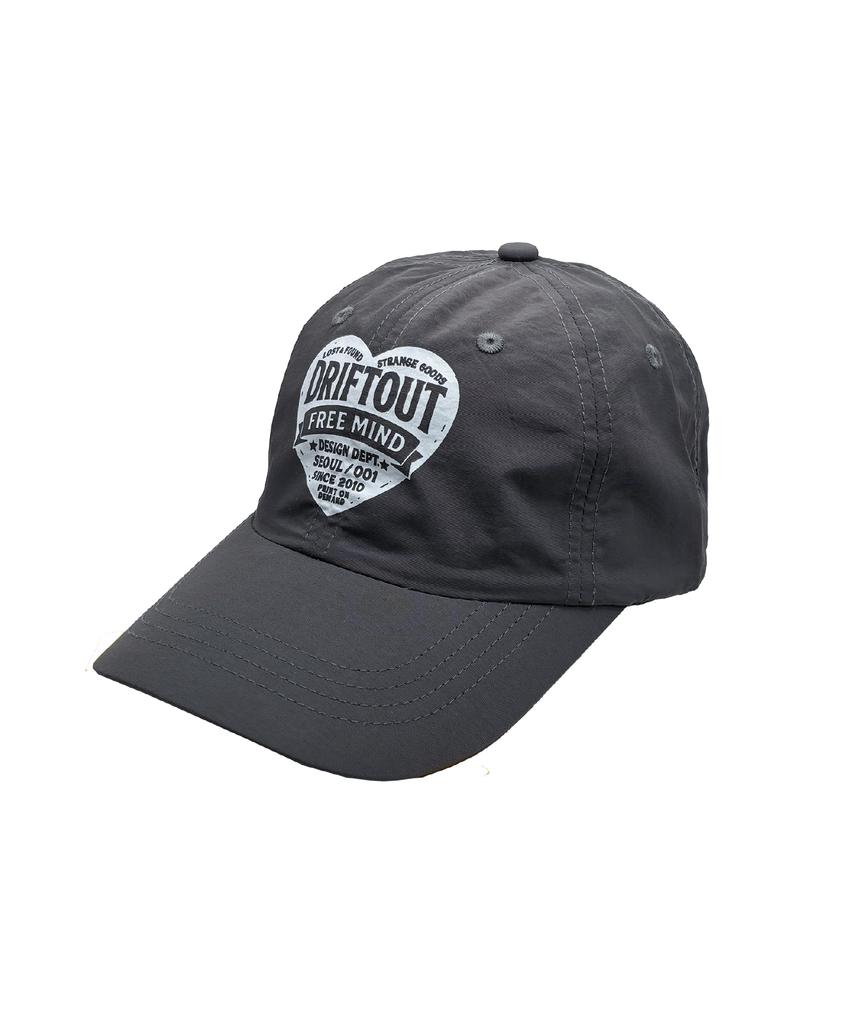 DRIFTOUT Free Mind Text Logo Heart Ball Cap (4 Colors)
