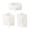 Silicone Candle Mold, Couple Statue Epoxy Resin Gypsum Mould Home Decors for DIY Handcrafts Resin Plaster Decorations