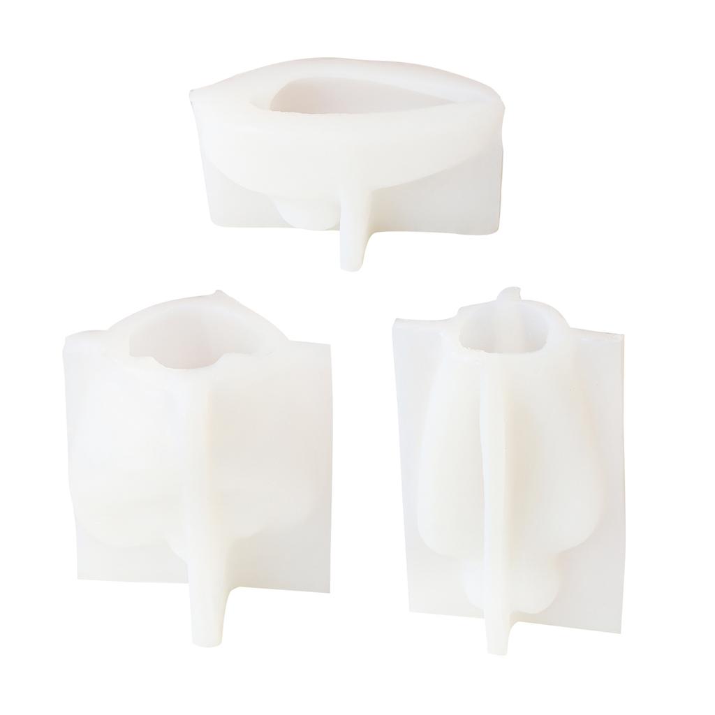 Silicone Candle Mold, Couple Statue Epoxy Resin Gypsum Mould Home Decors for DIY Handcrafts Resin Plaster Decorations