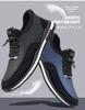 Douyin Frühling neue Freizeitschuhe Herren Lederschuhe leicht, bequem und einfach weiche Sohle Lederoberfläche vielseitige schwarze Herrenschuhe