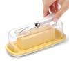 Butter box preservation box rectangular plastic container with knife cutting butter storage box storage and storage box