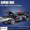1:32 BMW M8 Alloy Car Diecast Model Sound Light Toy Office Decoration Accessories Children's Toy Kids Gift Birthday Present