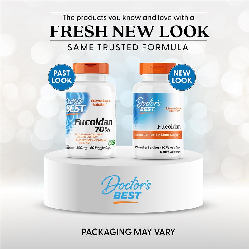 Fucoidan, 60 Veggie Caps (300 mg Per capsule)