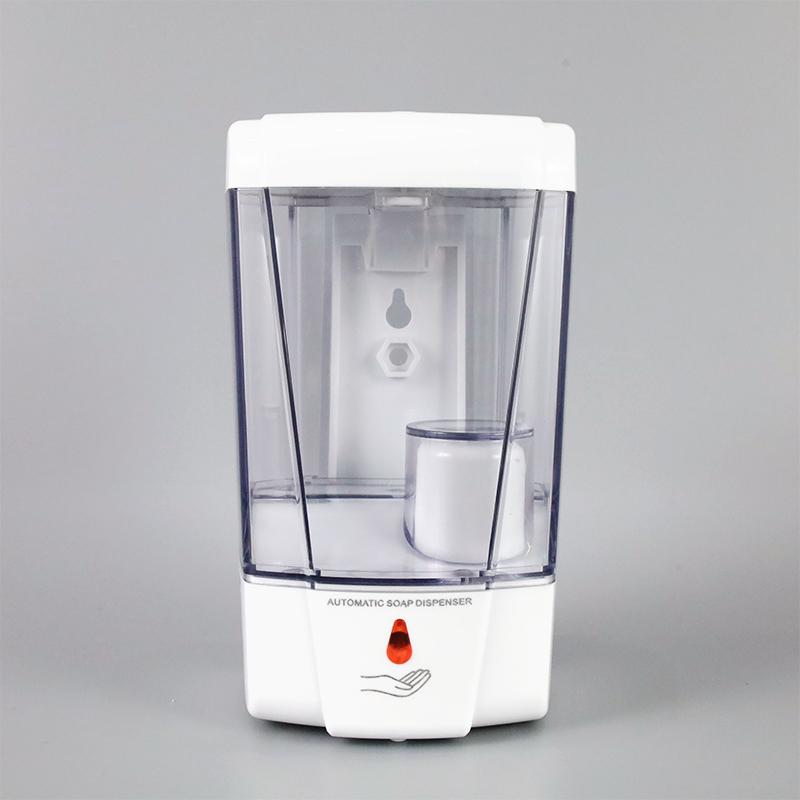 700ml Automatic Touchless Hand Soap Dispenser Wall Mounted Sensor Soap Dispenser for Kitchen Hotel Restaurant Bathroom Use