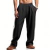 Men's Pants Men's Loose Side Stripe Wide Leg Straight Men's Sweatpants